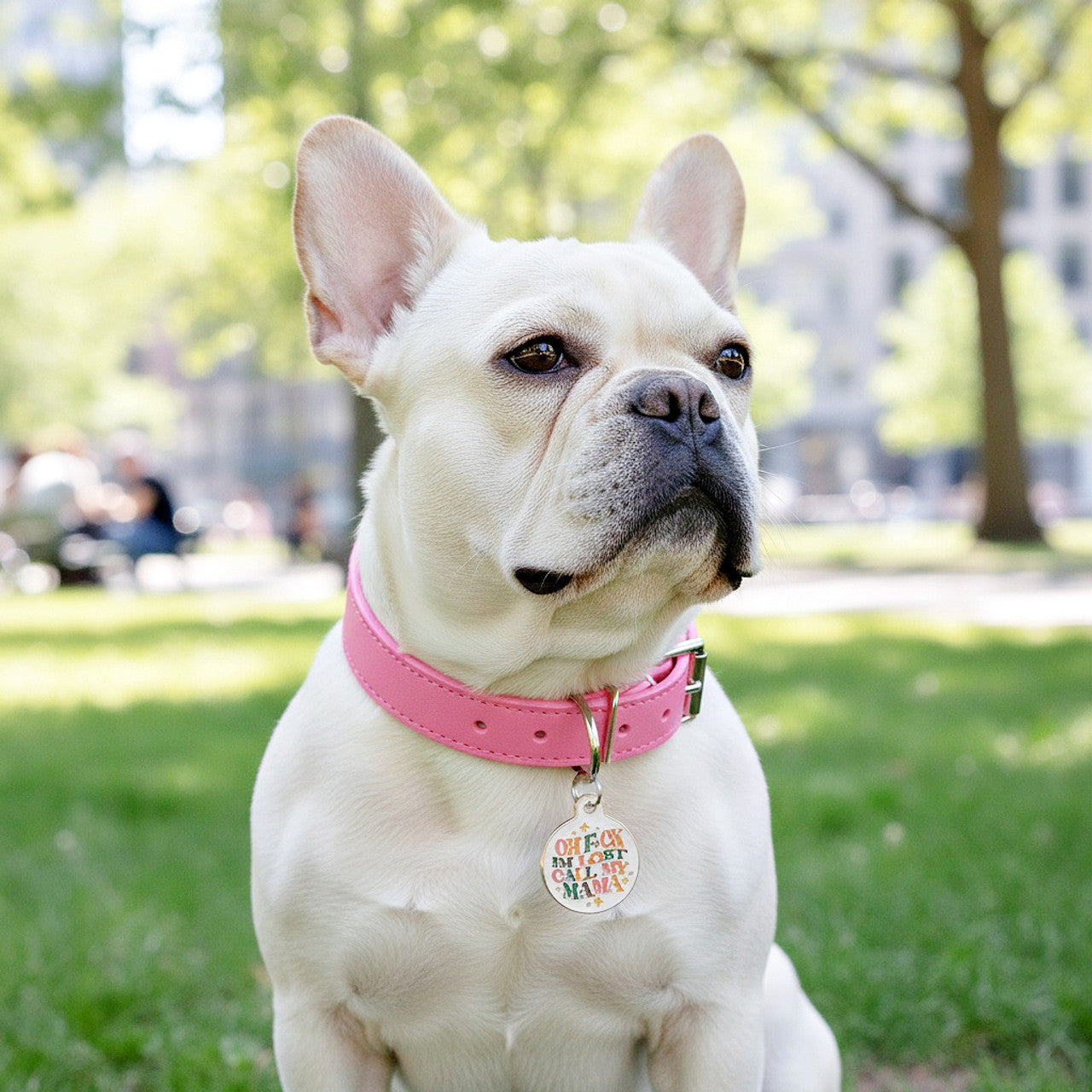 F*ck I'm Lost Call Mama - QR Code ID Tag