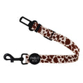 Cow print dog car seat bet