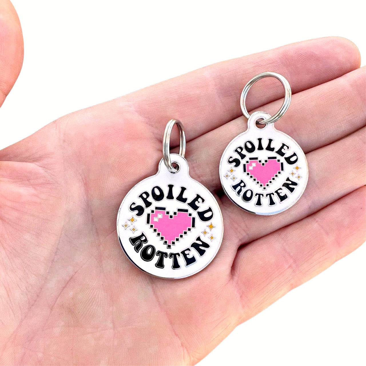 Spoiled Rotten - QR Code ID Tag