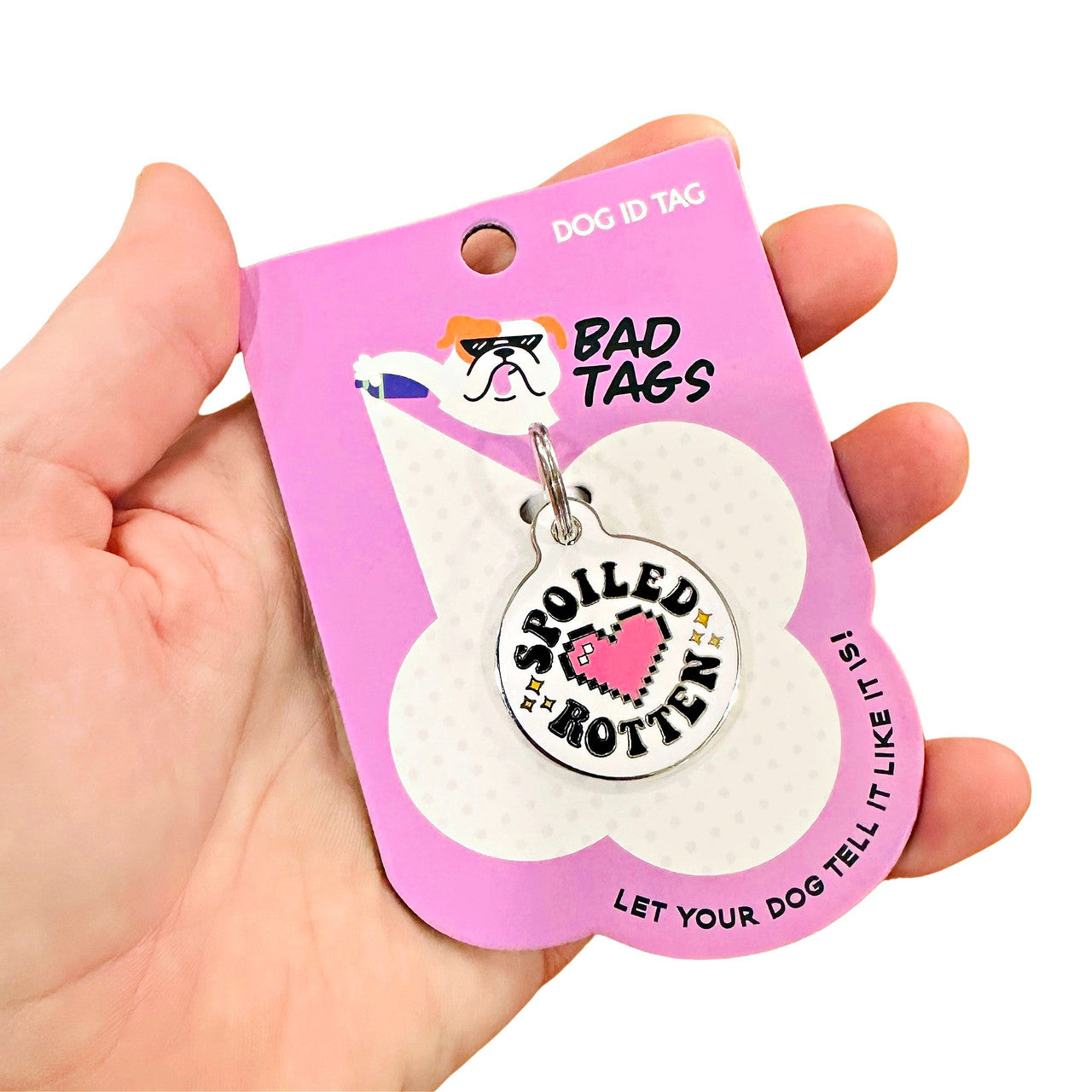 Spoiled Rotten - QR Code ID Tag