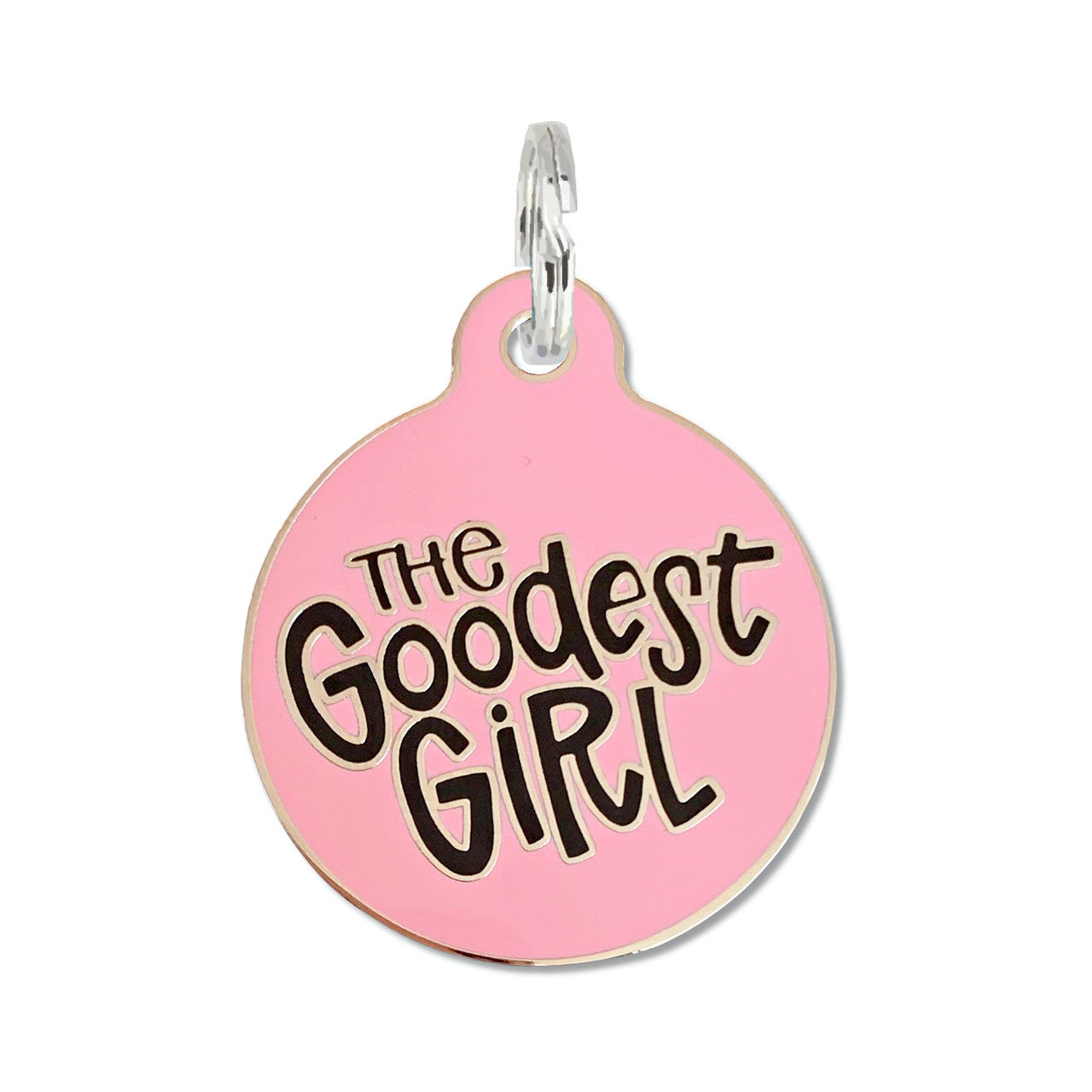 Goodest Girl - QR Code ID Tag