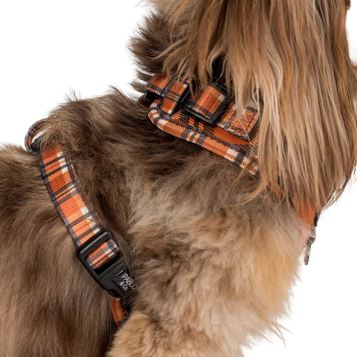 Vintage Plaid Adjustable Harness