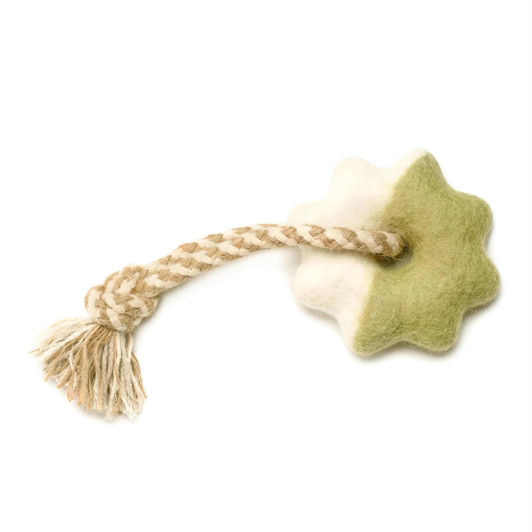 Wheely Good Time Felt Toy - Lime