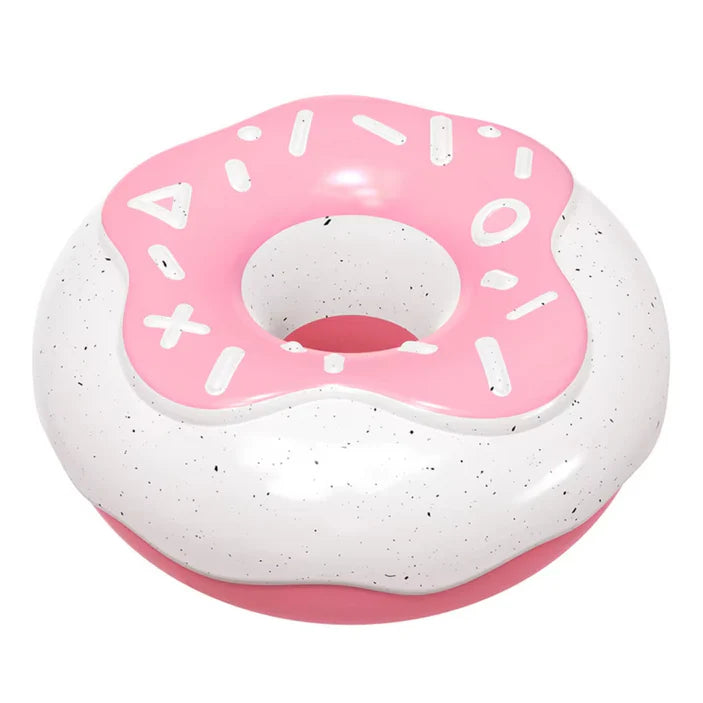 Donut Squeaker Power Chew - Strawberry