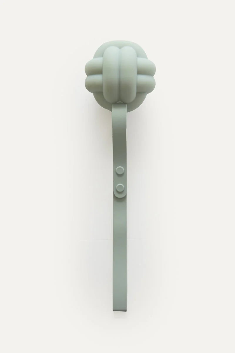 Light green silicone dog chew toy