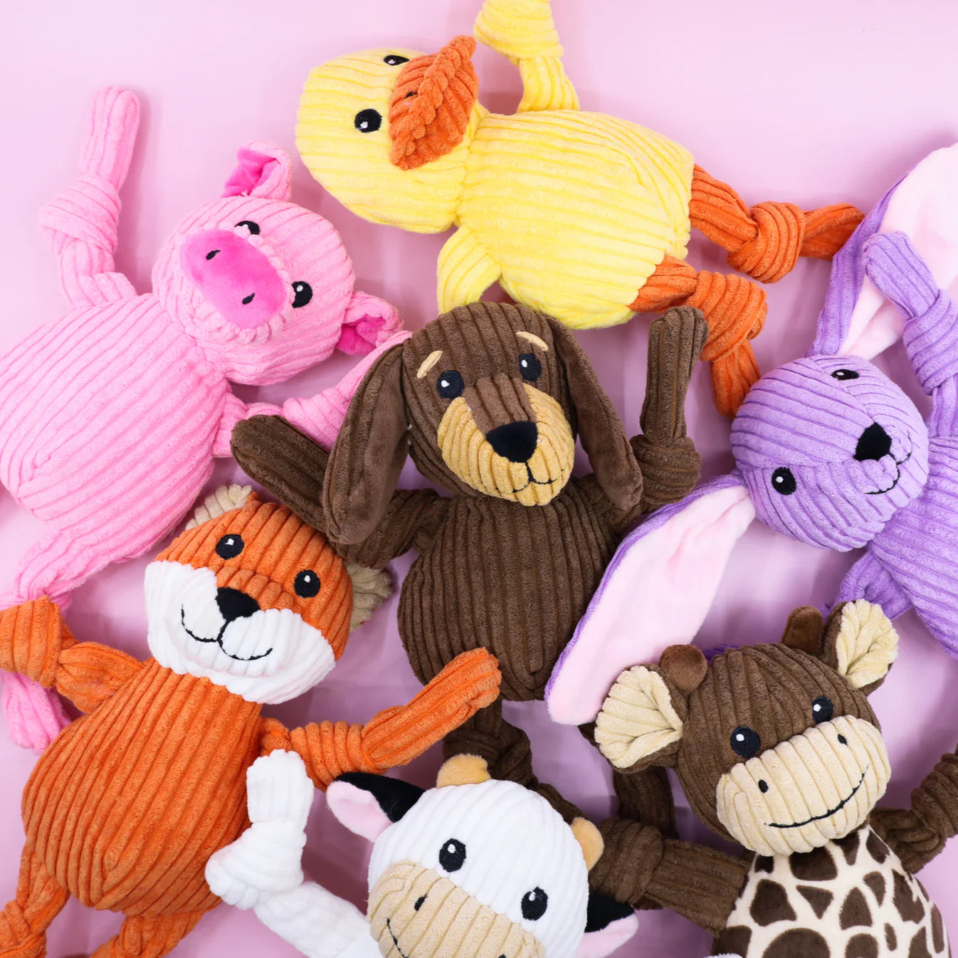 Pablos Farm Friends Plush Toy - Fox
