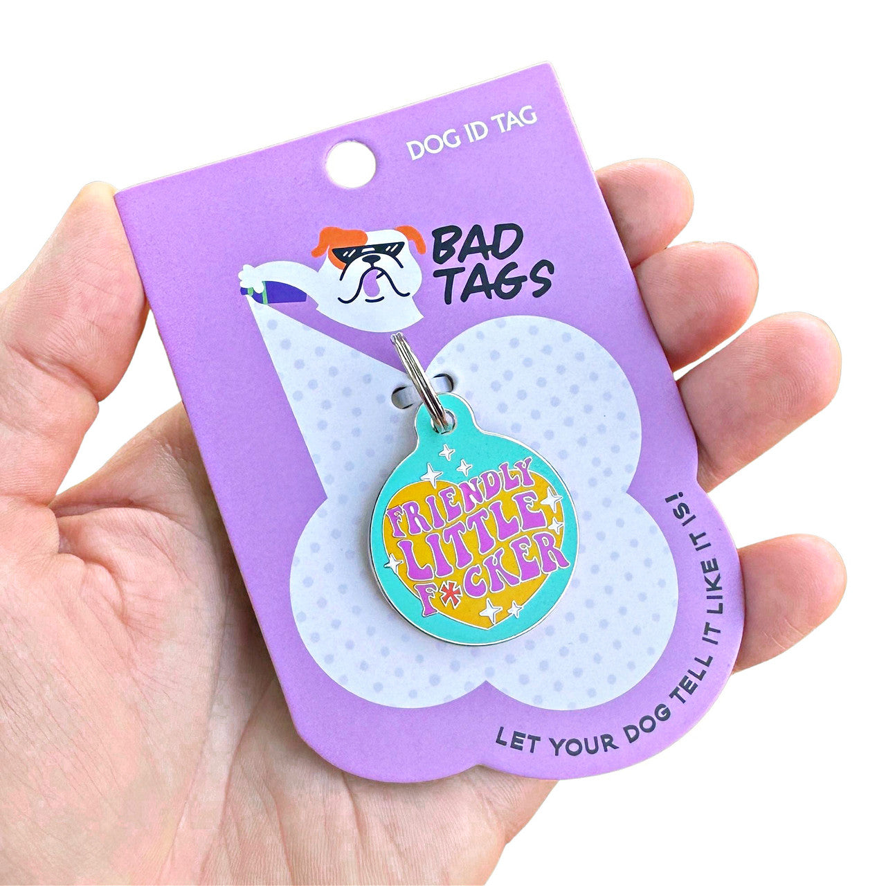 Friendly F*cker - QR Code ID Tag