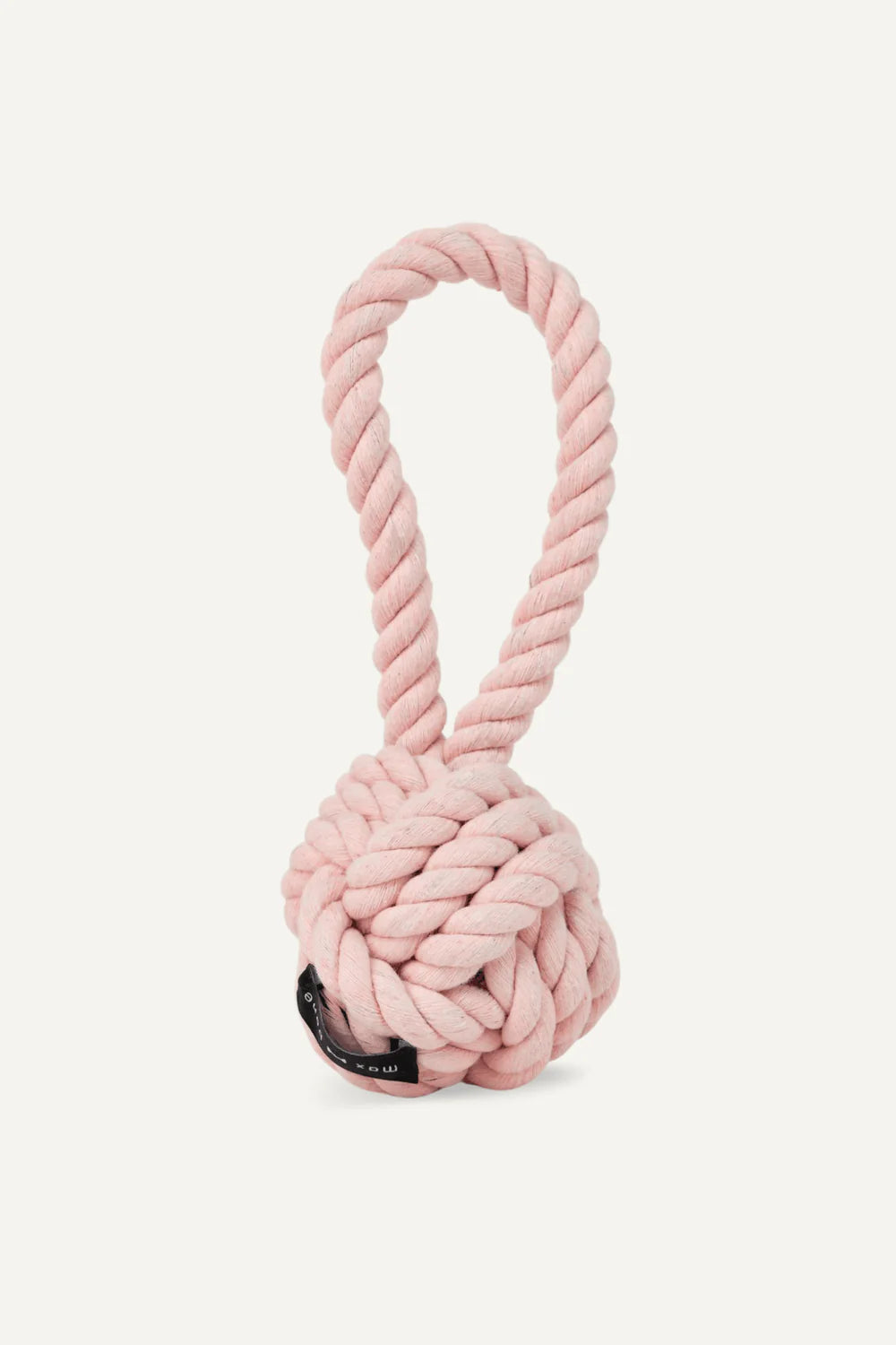 Pink rope dog toy