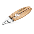 Nail clippers for dogs with metal components on a white background, branded 'Artero'.