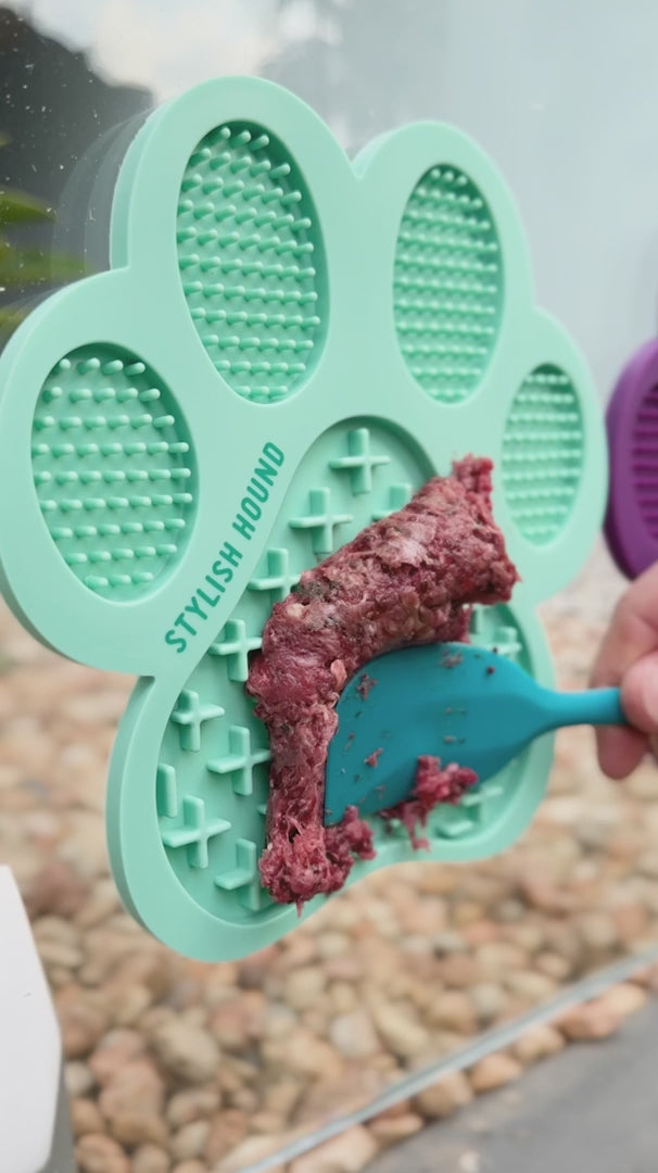Lick Mat with Suction -Sage