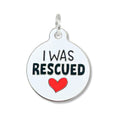 I Was Rescued - QR Code ID Tag
