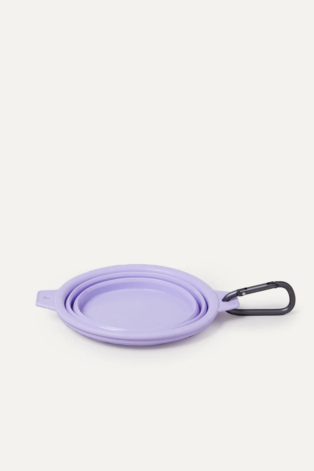 Rubber Travel Bowl - Lavander