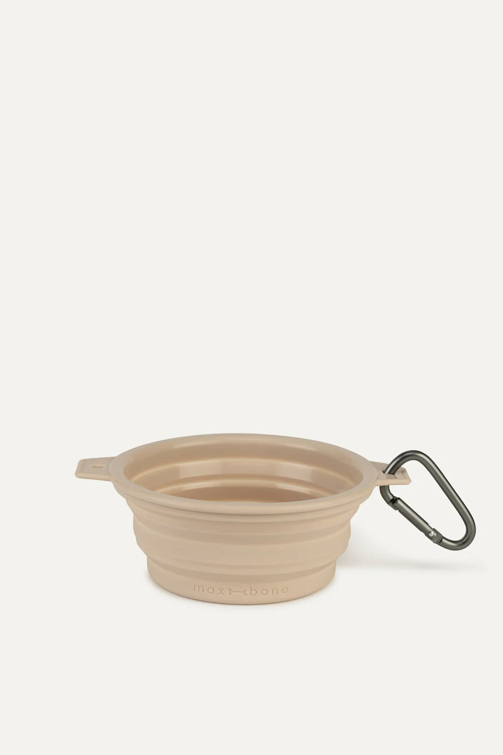 Rubber Travel Bowl - Sand
