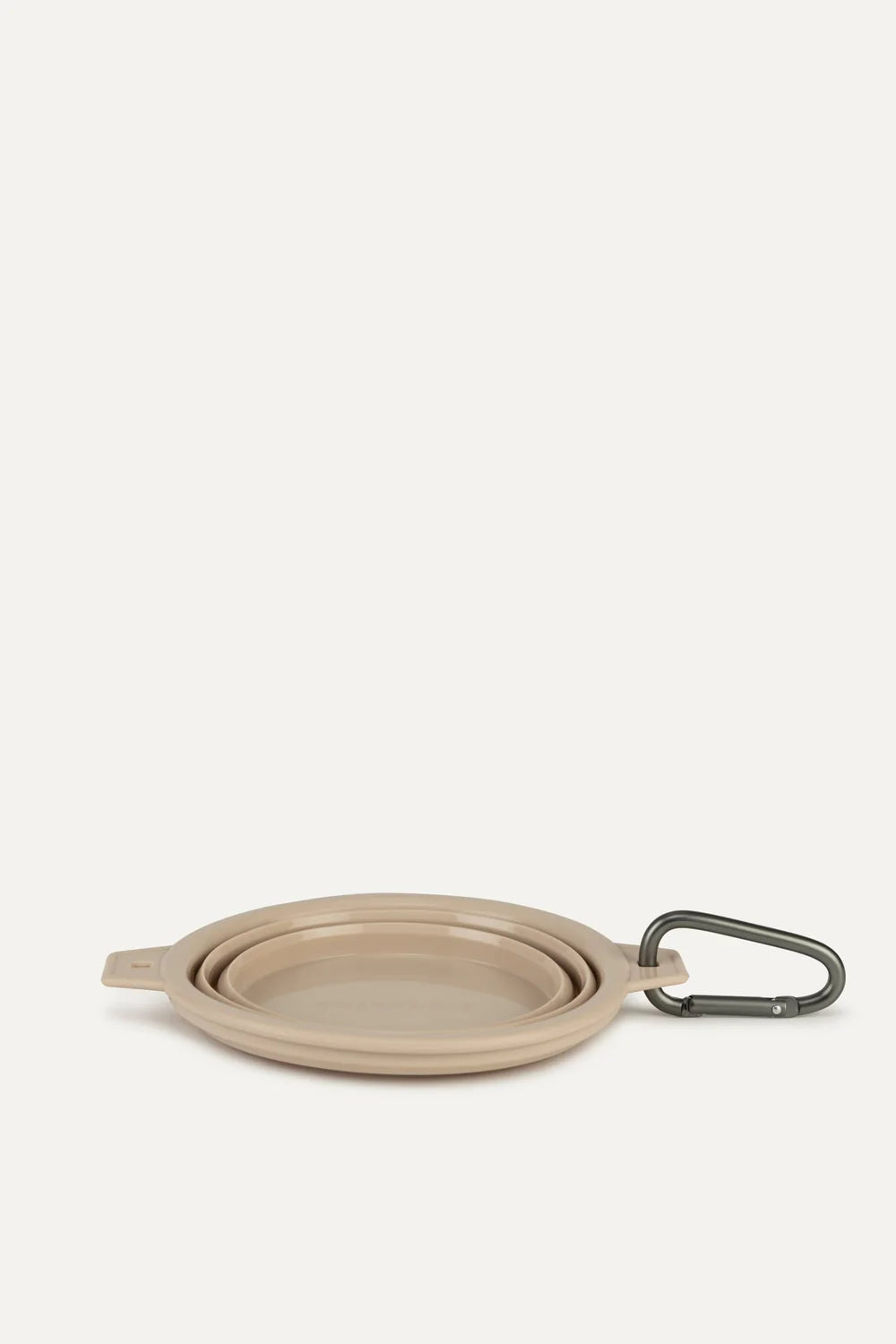 Rubber Travel Bowl - Sand