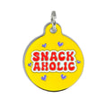 Snackaholic - QR Code ID Tag