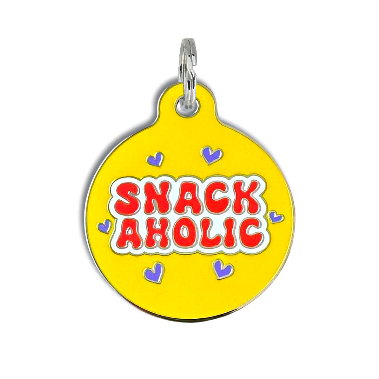 Snackaholic - QR Code ID Tag