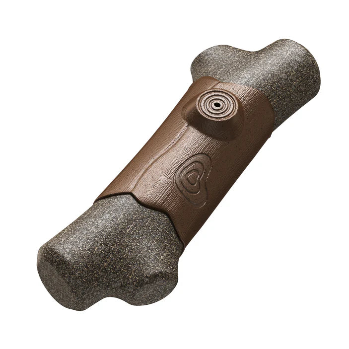 Brown tree branch extreme dog chew toy